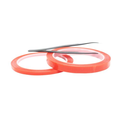 RHCXCYTJ LCD Screen Tape, 5mm/10mm x 10M LCD Screen Repair Sticker, Double Sided Super Tape Strength Sticker with 1 Tweezers for Cell Phone, Laptop, Electronic LCD Touch Screen Repair (5mm/10mm)