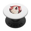 Great Pyrenees Torii Gate Funny Dog Landmark PopSockets Standard PopGrip