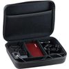 Navitech Black Action Camera Hard Case - Compatible With Xilecam Dual Screen Action Camera