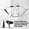 longbowmaker Premium Polyester Bow Stringer Tool - Effortless, Safe, and Quick Stringing for Traditional Recurve Bow - Must-Have Accessory for Archery Enthusiasts.