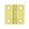 (12 Pack) 1"  Square Butt Hinge  Brass Plated Pair Loose Pin