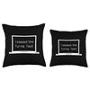 I PASSED THE TURING TEST, Machine Learning, Computer AI Gag Throw Pillow