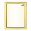 Gold Poster Snap Frames - A1,A2,A3,A4 Pack of 5 (A4)