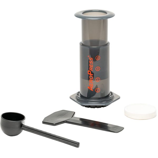 AeroPress AeroPress Coffee Maker, French Press Single Serve Espresso, Iced Coffee, 150 Filters, Pressure Extractor