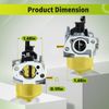 For Harbor Freight Predator 69729 4000 Watts 6.5hp 212cc Generator Carburetor 