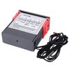 STC-3008 Digital Thermostat Temperature Controller Switch Dual NTC Intelligent Adjustable Flame Retardant Automatic Switching 12V