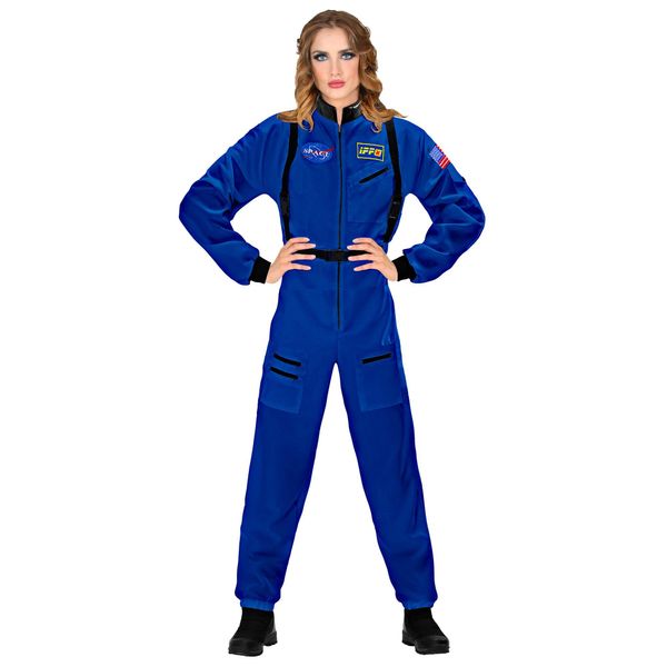 Widmann 05074 Astronaut Costume, Blue, XL