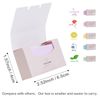YEAHLEE 5 Boxes (500 Sheets) Paper Soap Sheets Hand Portable Disposable Camping Mini Soap - 5 Scents