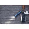 Olight I3E EOS Blue Porcelain EDC Keychain Waterproof Flashlight, 90 Lumens