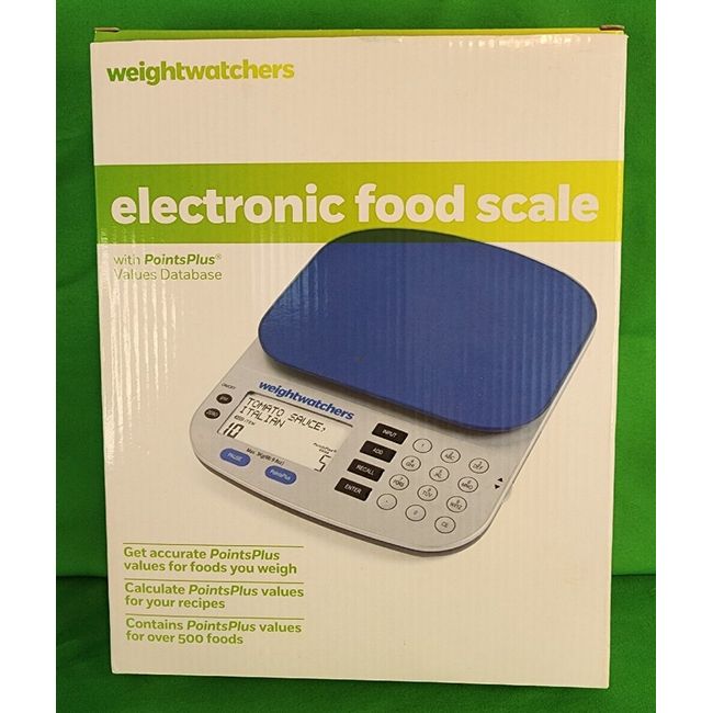 Weight Watchers Electronic Food Scale PointsPlus Values Database