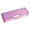Debika Pencil Case, Shock Guard, Double-Sided Pencil Case, Purple 053008