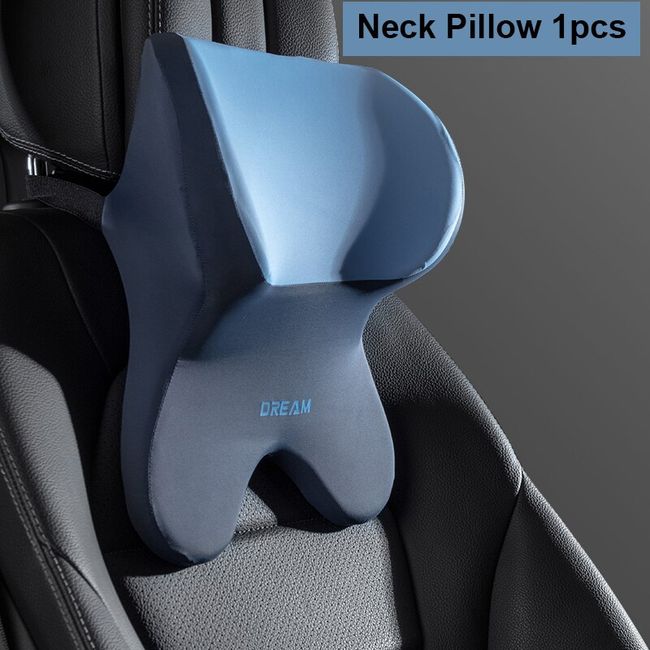 Universal Car Lumbar Back Support Headrest Neck Pillow Soft Foam Cushion  Pillows