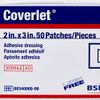 COVERLET Elastic Patch Bandage 2" x 3" - 50/Box #340000