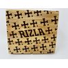 SUTUS OFFICIAL RIZLA WOODEN STORAGE BOX WITH ROLLING PLATFORM