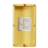 Flush-mounted Box for Sfera Entrance Panel, 2-Module, for Horizontal and Vertical Positioning