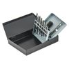Westward 5PXJ2 Set, Drill And Tap, 18pcs