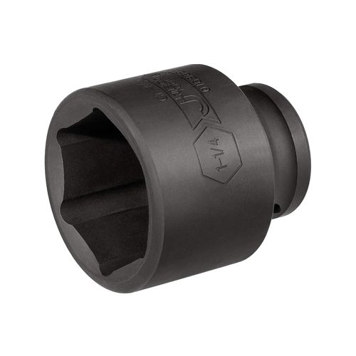 Jetech 1/2 Inch Drive 1-1/4 Inch Standard Impact Socket, Made with Chrome Molybdenum Alloy Steel, Heat Treated, 6-Point Design, SAE