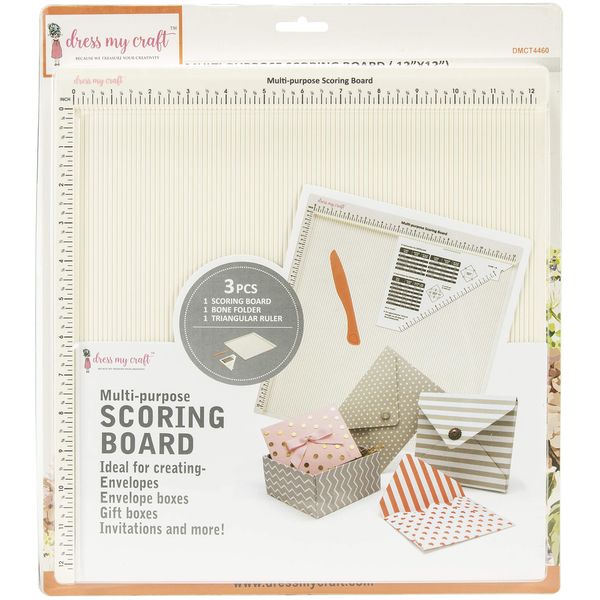 Dress My Craft Multi-Purpose Scoring Board 12"X12"