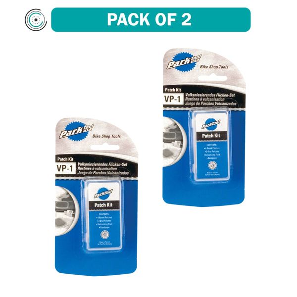 Pack of 2 Park Tool Vulcanizing Patch Kit Bike Bicycle Maintainance Flat Tire