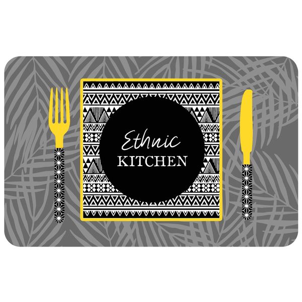 Douceur d'Intérieur Placemat, Multicolored, 28.5 x 44 CM