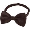 DonDon classy bow tie pre tied and adjustable Brown