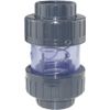 Generisch Plimat PVC rückschlagventil transparent 50mm