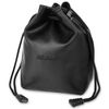 FUPUONE Camera Bag, Lens Case, Lightweight, Drawstring Type, Mini Size, Lining, Fleece, Black, Casual