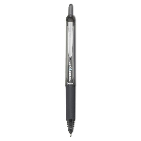 Pilot Precise V7 RT Rolling Ball Pens 12 Count Black Smooth Writing Ink