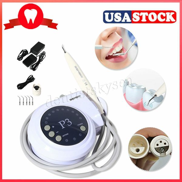 Ultrasonic Piezo Dental Scaler Fit DTE SATELEC Handpiece 5 Tips SK-P3