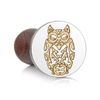 Mceal Wax Seal Stamp Pattern Group 1 (Owl)