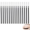 Set of 50 Disposable Eyeliner Brush, Eyeliner Makeup Brush, Eyelash and Eyebrow Brush, Makeup Brush, Eye Makeup Tool, Travel, Portable, Cosmetic Supplies, Nail Art, Lip, Multifunctional