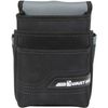 E-Value EWB-3D-BK Waist Bag, 3 Tiers, Black