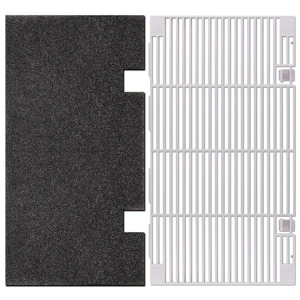 weideer RV A/C Ducted Air Grille Air Conditioner Grille for Duo-Therm A/C Vent Cover with Air Filter Pad Replacement for Dometic 3104928.019 Parts Polar White K-099