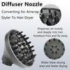 Upgraded Diffuser Nozzle for Dyson Curling Iron Converting for Dyson Airwrap Styler To Hair Dryer Diffuser Nozzle Attachment