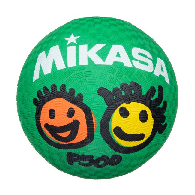 Mikasa Playground Ball, For Toddlers, Diameter: Approx. 5.1 inches (13 cm), 5.3 - 6.3 oz (150 - 180 g), Green, P500, Recommended Inner Pressure: 0.15 kgf/cm), Green