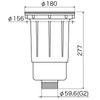 KVK ZY51 BL Type Sink Drain Valve