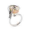 Trollbeads Swirling Fantasy Ring size 52