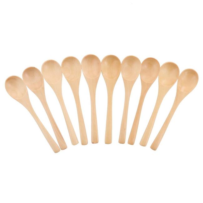 (Outlet Included) For Exceptionally Wooden Spoons, Set of 10