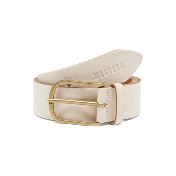 MUSTANG Original Belt W85 Cream, cream