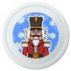 GRAPHICS & MORE Grinning Nutcracker Soldier with Snowflakes Novelty 9" Flying Disc