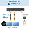 Sanwa Supply MED-PL2K202 Media Player (2 Distribution), Black