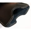 Handmade Leather Case for iPhone 11Pro (XS & X) Vertical Sleeve (Black)