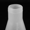PATIKIL 250ml Plastic Triangular Flask with Screw Cap 2pcs Fine Mouth Triangle Flask for Lab, Clear