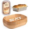 Loaf Pan Liners, Loaf Pan Liners for Baking Bread 9x5, Bread Pan Parchment Liners, 150pcs Bread Pan Liners for Baking