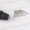 sourcing map 2pcs S2 Square Screwdriver Bit 1/4" Hex Shank 2" Length Magnetic Screw Driver Power Tool
