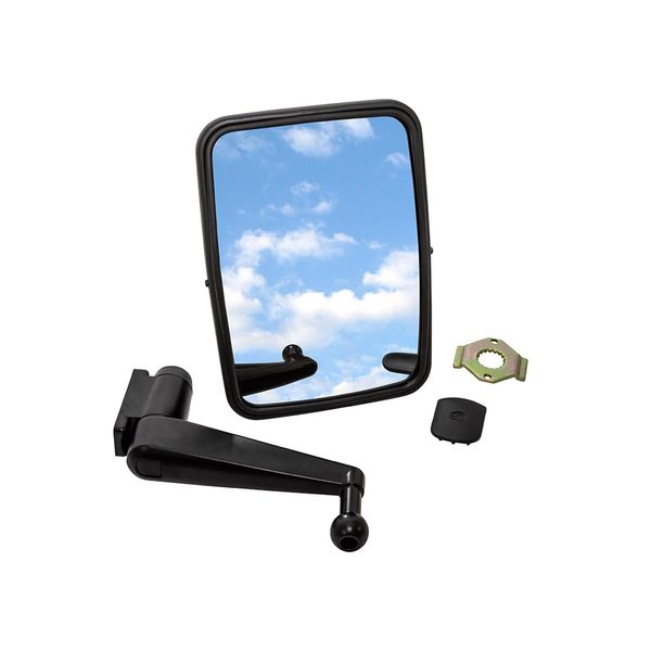 Unbreakable Mirror Convex Fixing Kit Short Arm Fits Defender DA4408 BRITPART