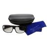 [Matsui Glasses] Computer Over Glasses UV/Blue Light Cut Overhide HYDE Clear Matte Black