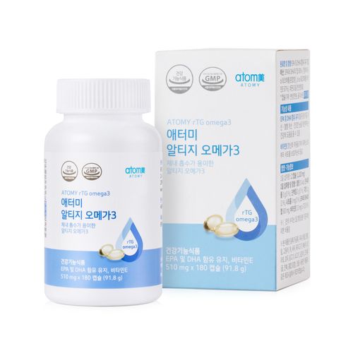 Atomy Altige Omega 3 510mg x 180 capsules, 180 tablets, 1 unit