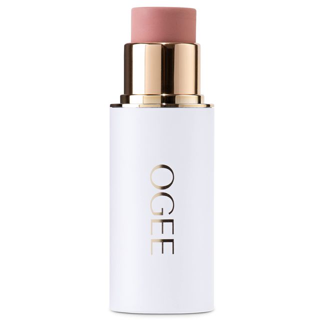 Ogee Sculpted Face Stick (PINK DIAMOND - MATTE NEUTRAL PINK) Certified Organic Blush Stick - Multi-Use Cream Blush & Highlighter Stick