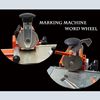 HQHAOTWU 3MM Character Wheel for Semi-Automatic Sheet Embosser